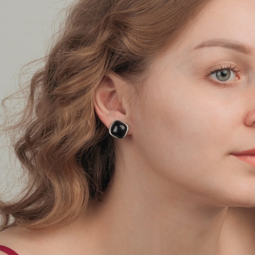 Серьги Possebon Agata Preto, A0892.4 S фото 4